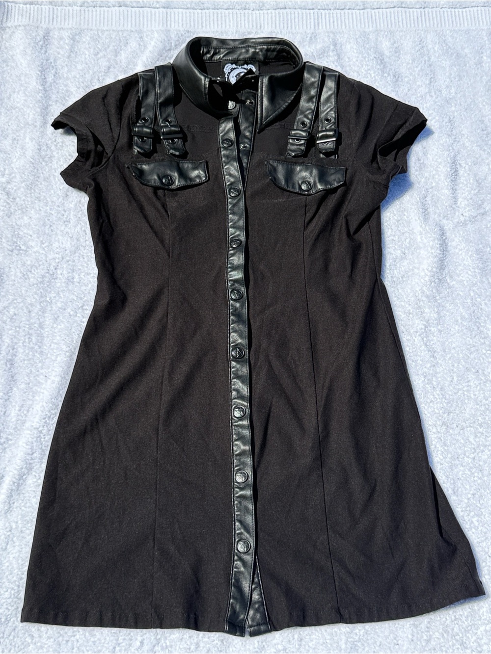 Women's dresses KILLSTAR - All Attitude Cut-Out - BLACK